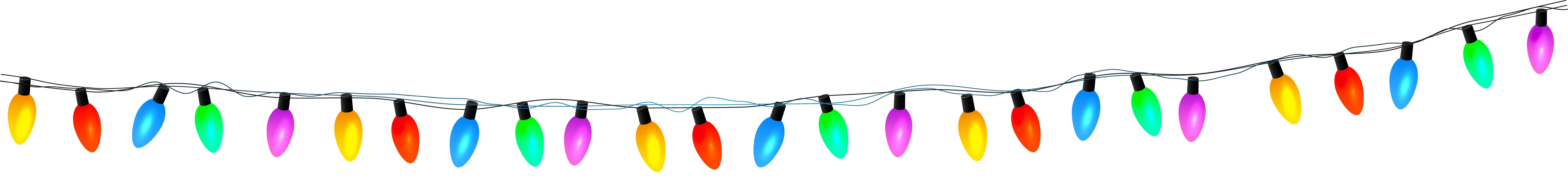 Christmas lights transparent png. Lighting clipart draw