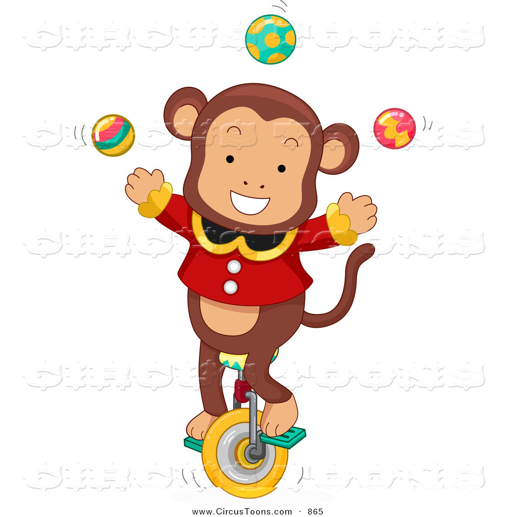 carnival clipart monkey