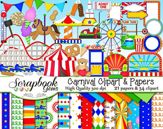 carnival clipart roller coaster