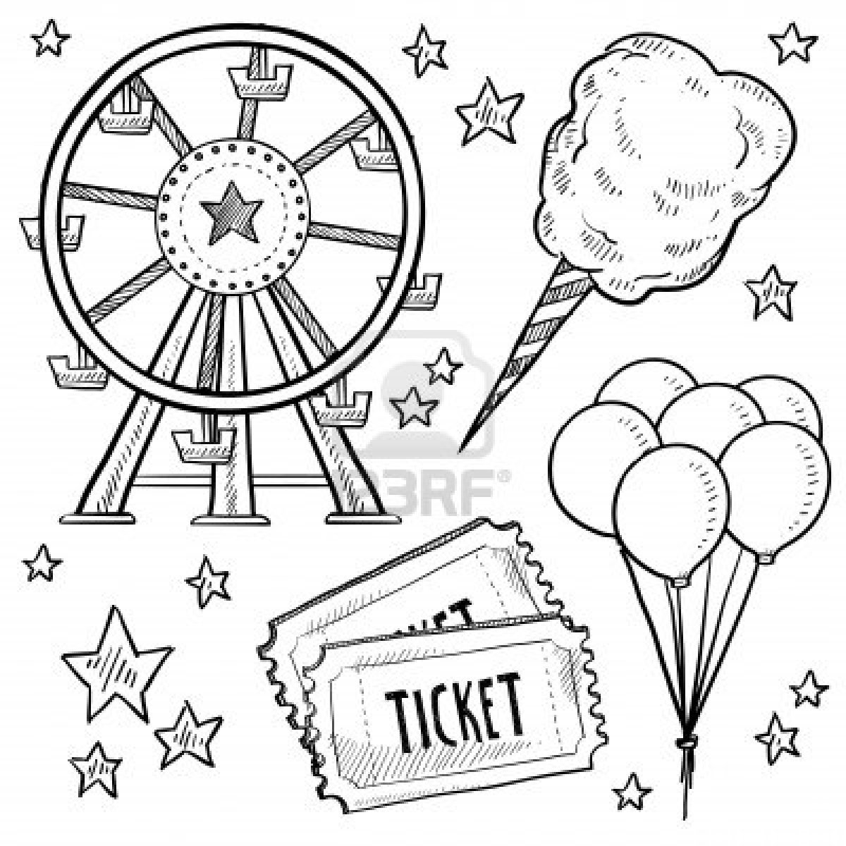carnival clipart simple