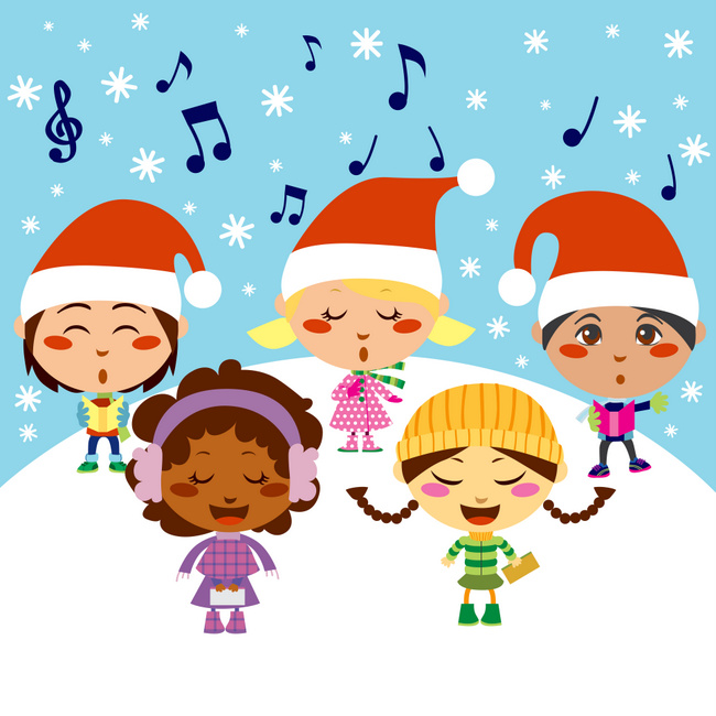 Put some fun and. Caroling clipart concert