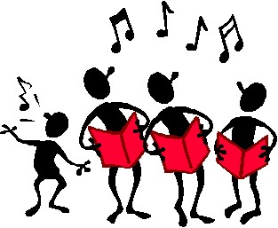Caroling clipart december. Free christmas carolers download