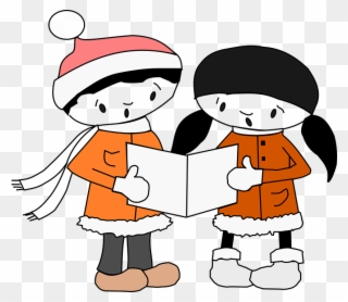 Free png christmas carolers. Caroling clipart person