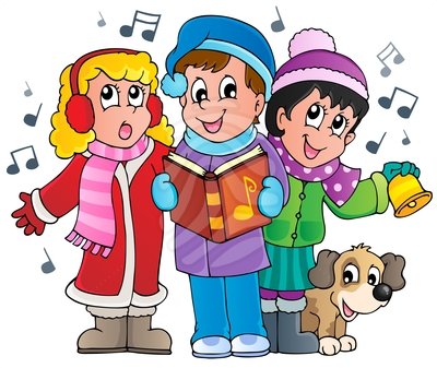 Caroling clipart singingclip, Caroling singingclip Transparent FREE for ...