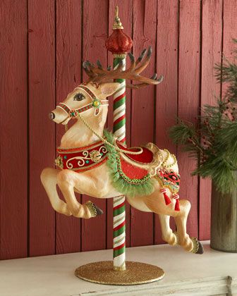Carousel clipart christmas.  best carousels horses