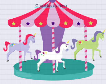 Carousel clipart christmas.  collection of high