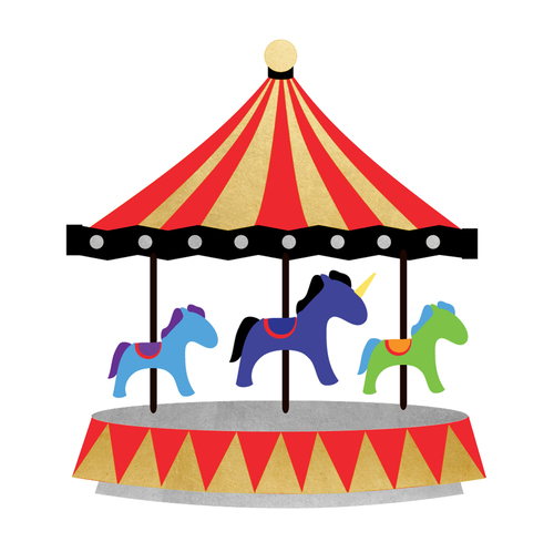 carousel clipart circus