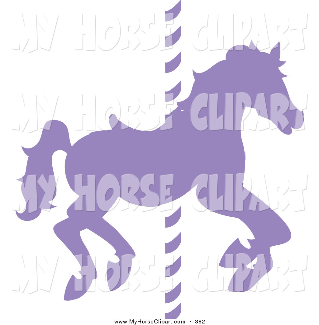 Carousel clipart pole. Clip art of a