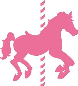 carousel clipart unicorn