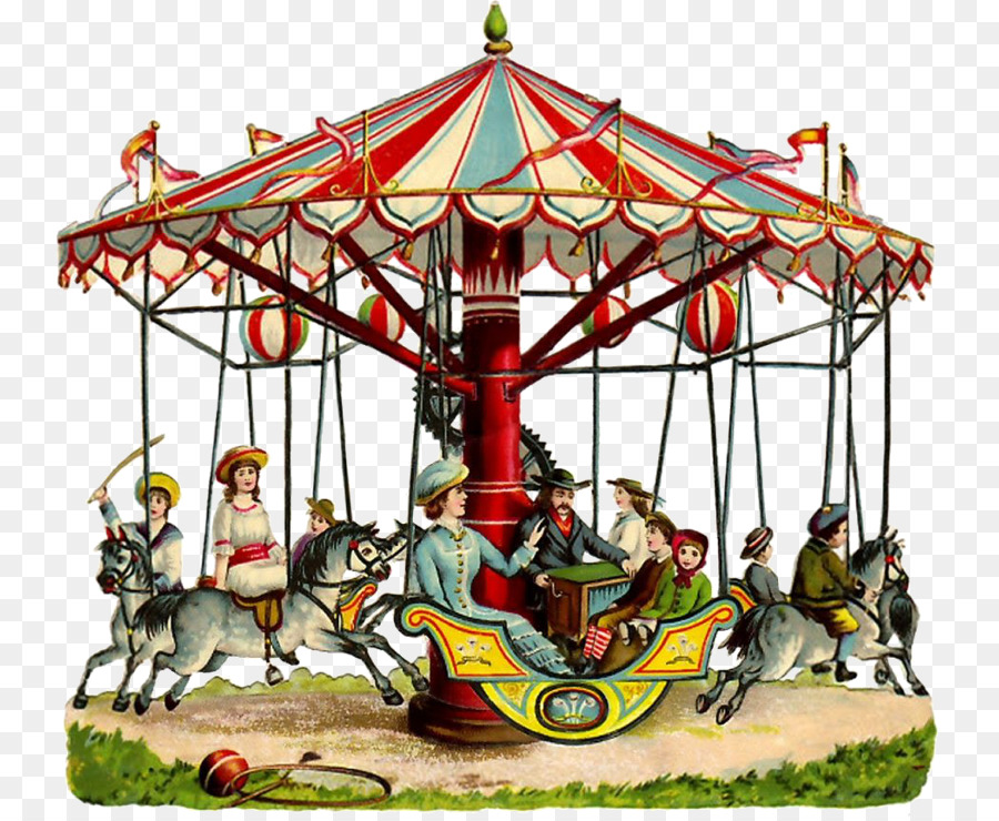 carousel clipart victorian carousel