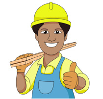 carpenter clipart contractor
