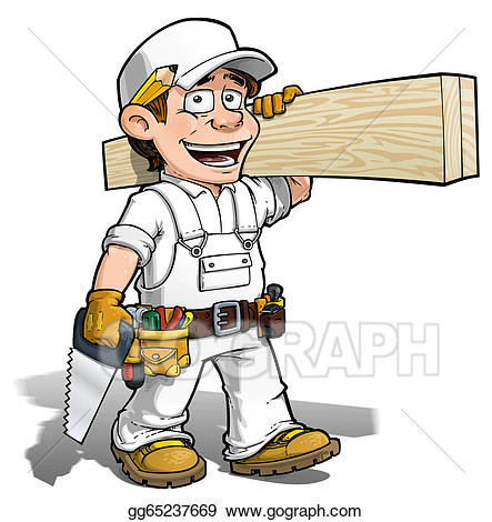 carpenter clipart diy man