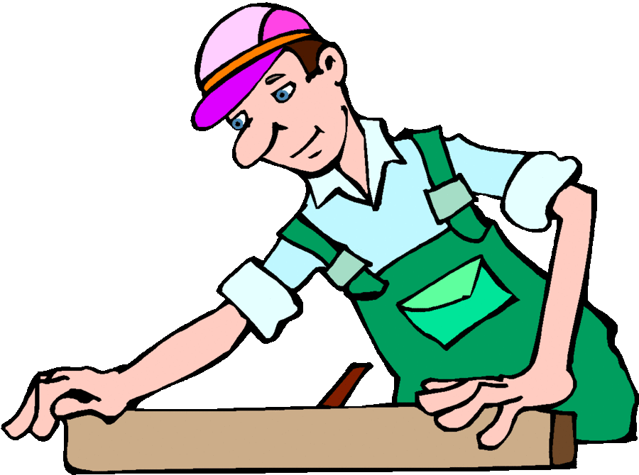 carpentry clipart woodworker