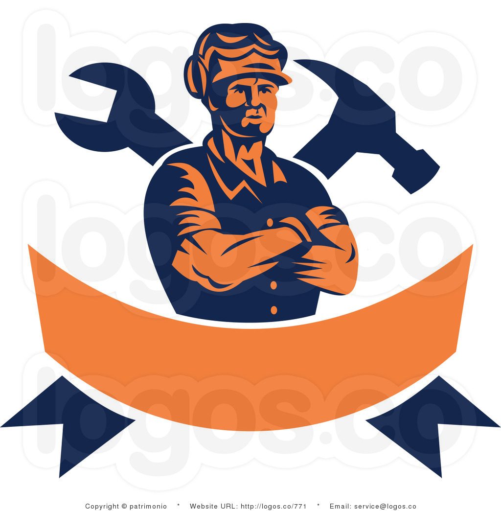 carpenter clipart logo