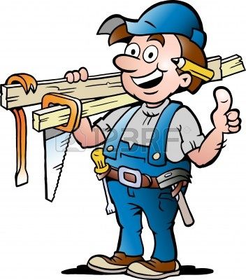 carpentry clipart old carpenter