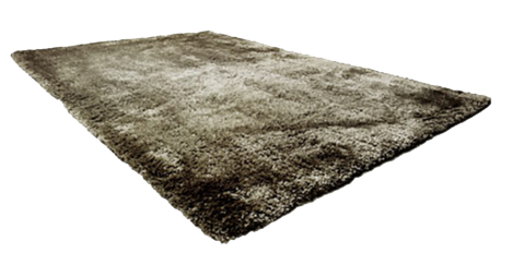 White faux fur carpet