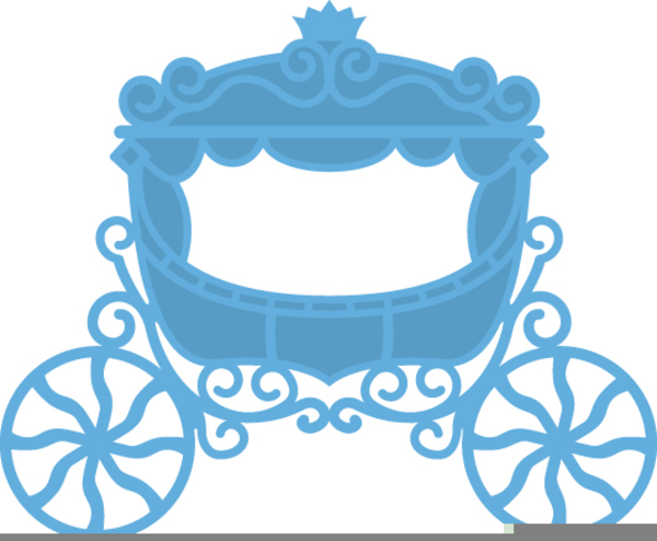 Princess free images at. Carriage clipart blue