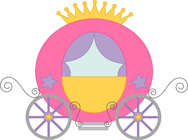  collection of princess. Carriage clipart carousel