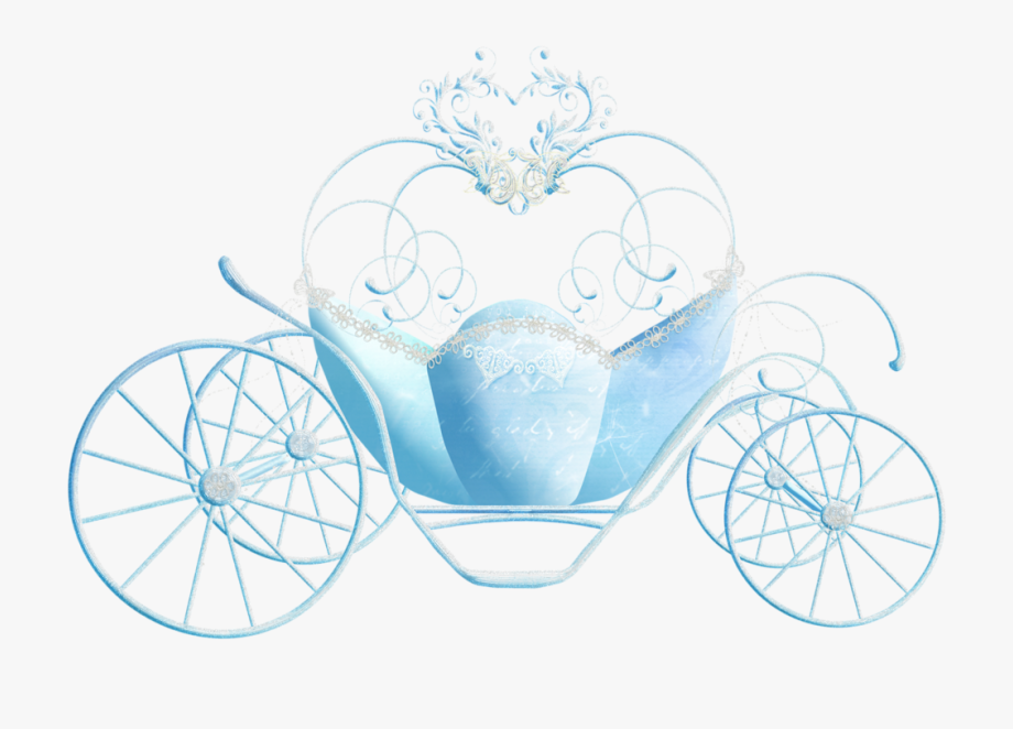 Cinderella blue . Carriage clipart carousel