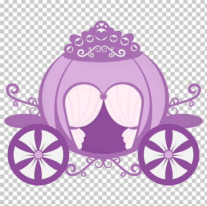 carriage clipart cartoon princess