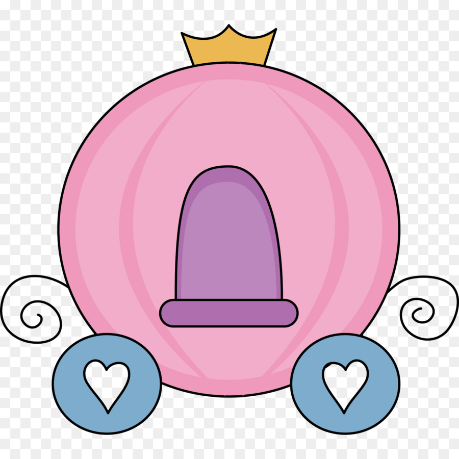 carriage clipart cartoon princess