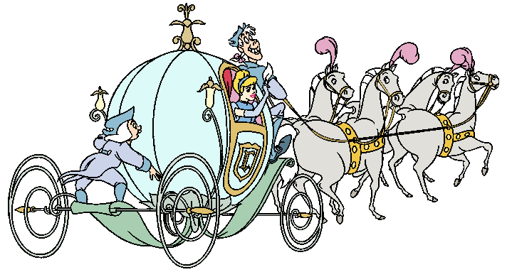 cinderella clipart cinderella horse carriage