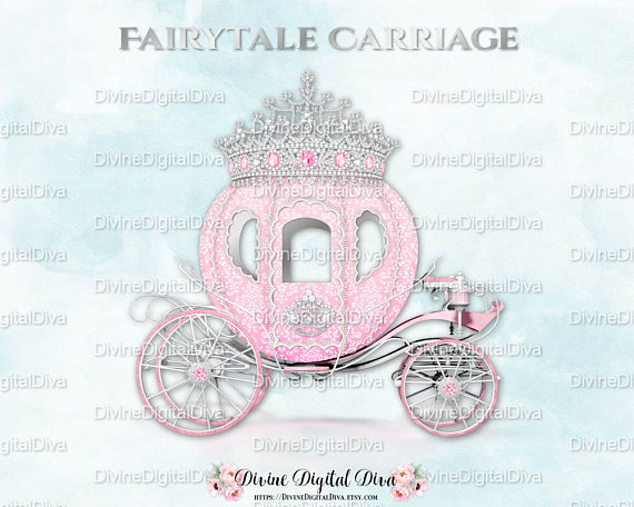 carriage clipart fairytale