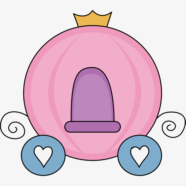 carriage clipart fairytale