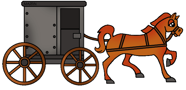 carriage clipart horse cart