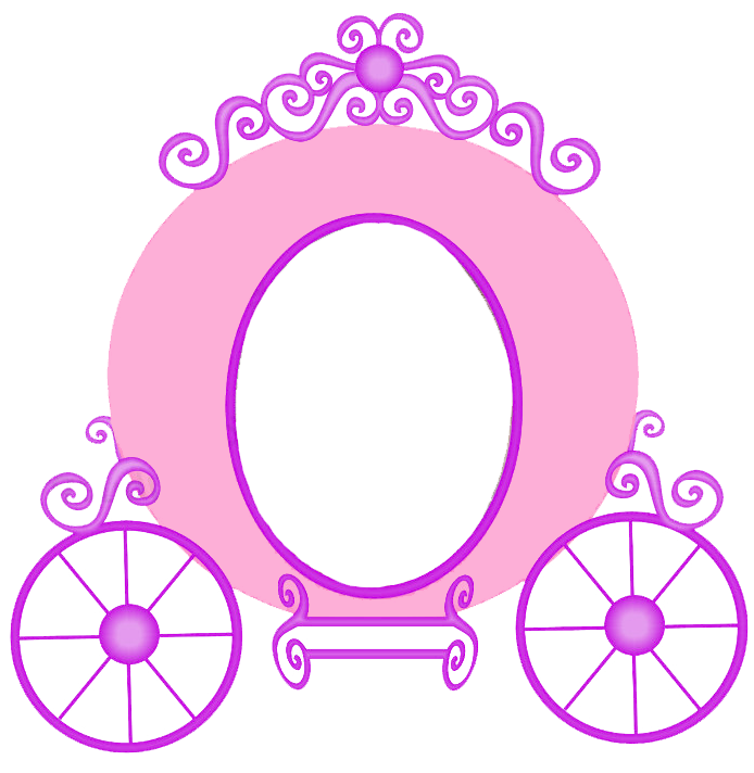Carriage . Words clipart princess