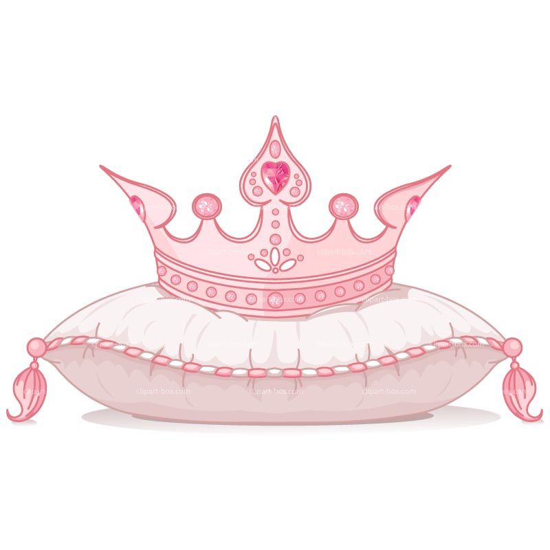 princess clipart pillow