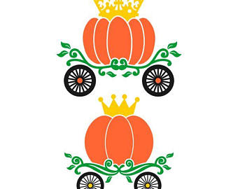 carriage clipart pumpkin