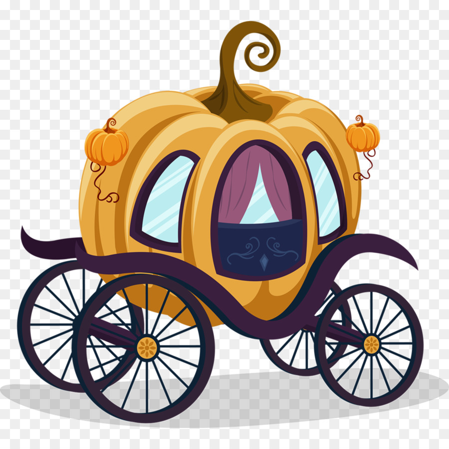 carriage clipart pumpkin