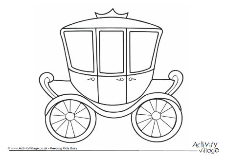 carriage clipart simple