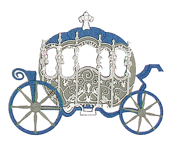 carriage clipart sketch