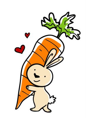 Carrots clipart big carrot.  best images on