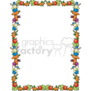 carrot clipart border