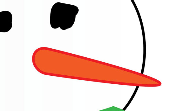 Snowman views downloads file. Carrot clipart carrot nose