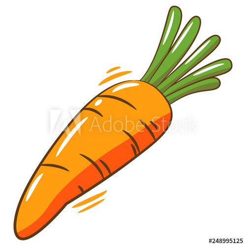 carrots clipart comic