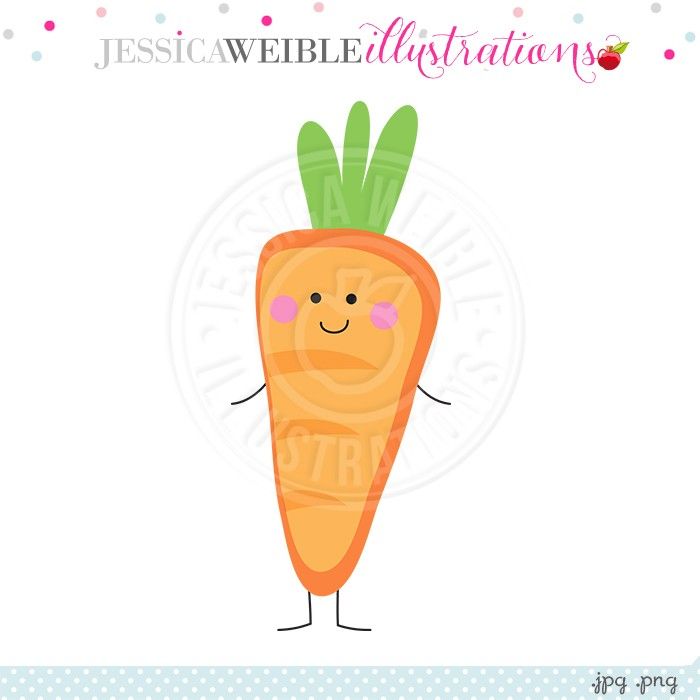 Carrot clipart cute.  best jwi create