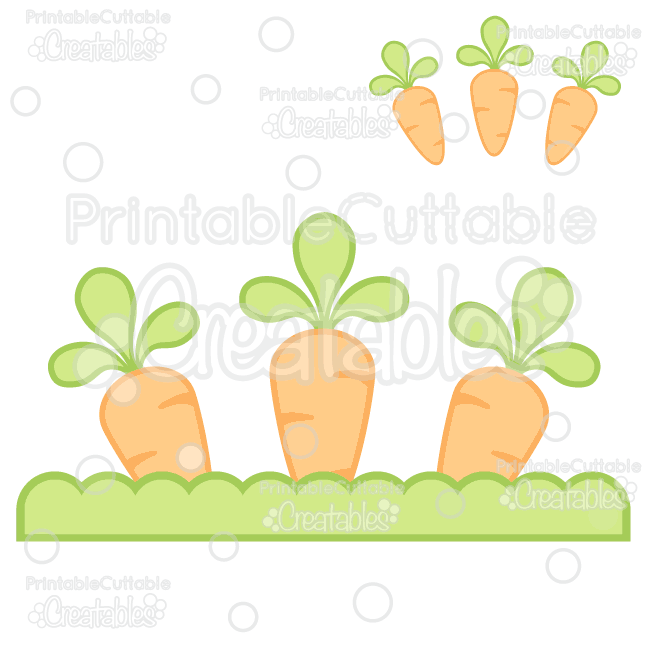 Carrot clipart file. Planted carrots free svg