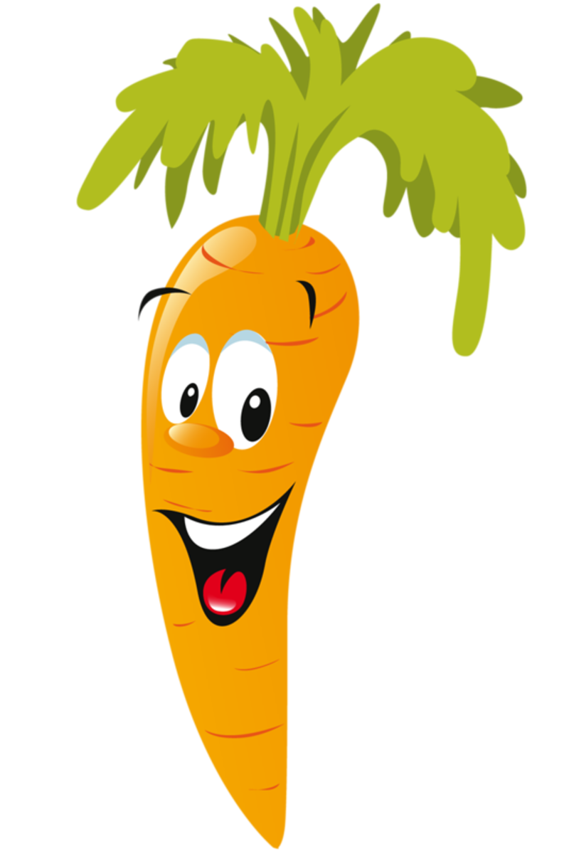 Fruits et legumes page. Foods clipart carrot