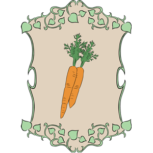 carrot clipart garden