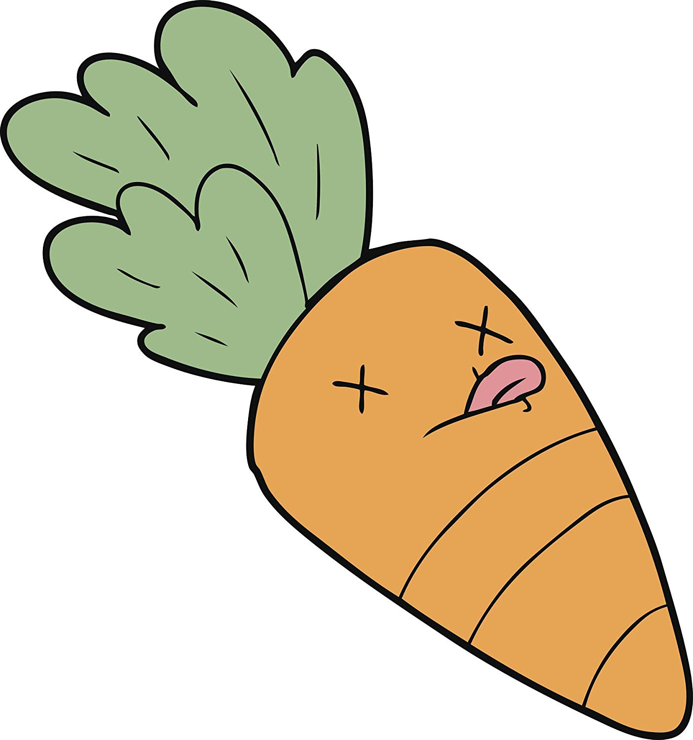 carrots clipart kawaii