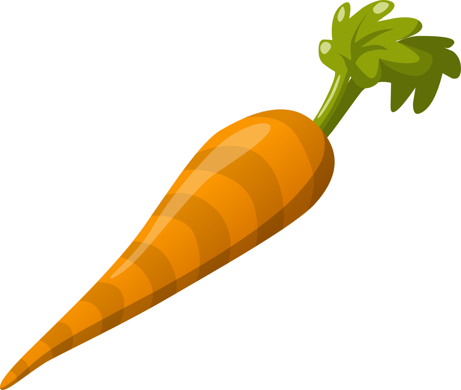 carrot clipart orange carrot