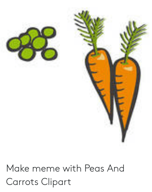 carrot clipart pea