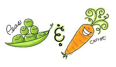 Peas and tattoos google. Carrots clipart pea