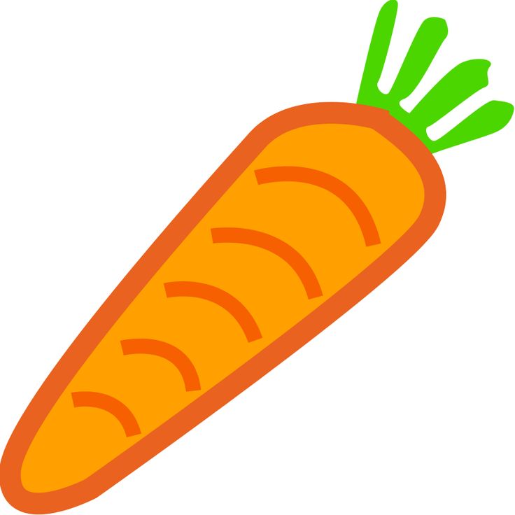 carrots clipart pop art
