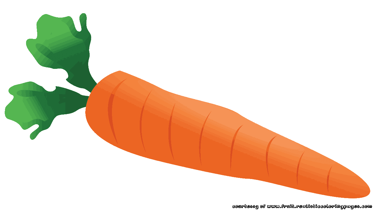  incredible vegetables fruit. Carrot clipart single