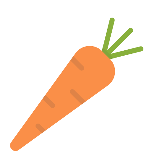 Carrots clipart spring. Carrot vegetable food icon